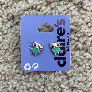 Claire’s Owl Earrings